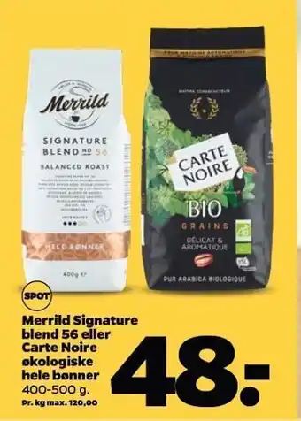 Merrild eller carte noire