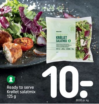REMA 1000 Ready to serve krøllet salatmix tilbud