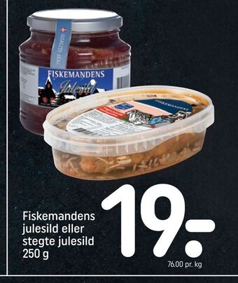 REMA 1000 Fiskemandens julesild eller stegte julesild tilbud