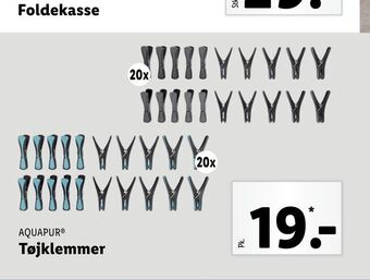 Lidl Tøjklemmer tilbud