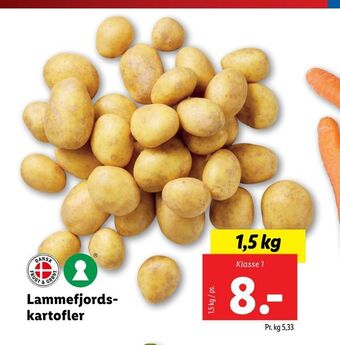 Lidl Lammefjords kartofler tilbud