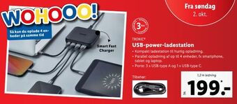 Lidl Usb-power-ladestation tilbud