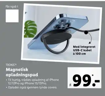 Lidl Magnetisk opladningspad tilbud