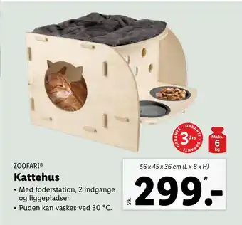 Lidl Kattehus tilbud