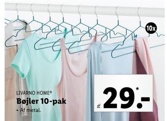 Lidl Bøjler 10-pak tilbud