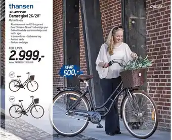 Thansen Damcykel 26/28'' tilbud
