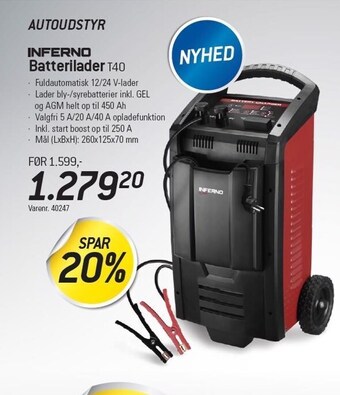 Thansen Batterilader tilbud