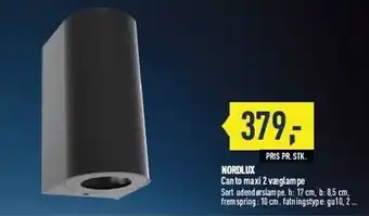 Johannes Fog Can to maxi 2 væglampe tilbud
