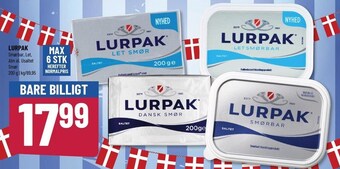 Løvbjerg Lurpak smør tilbud
