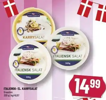 Løvbjerg Italiensk- el. karrysalat tilbud