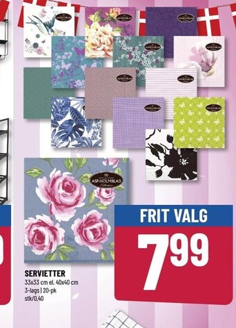 Løvbjerg Servietter tilbud