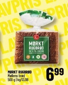 Løvbjerg Mørkt rugbrød tilbud