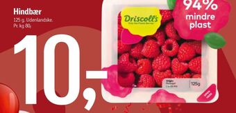 Føtex Driscolls hindbær tilbud
