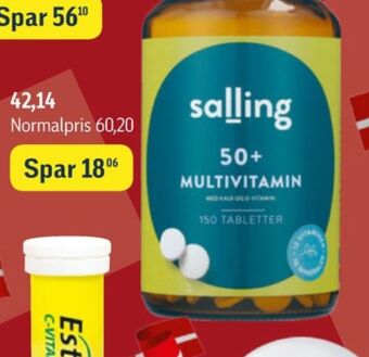 Føtex Salling vitaminer tilbud