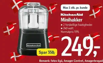 Kitchen aid minihakker