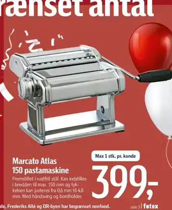Marcato pastamaskine