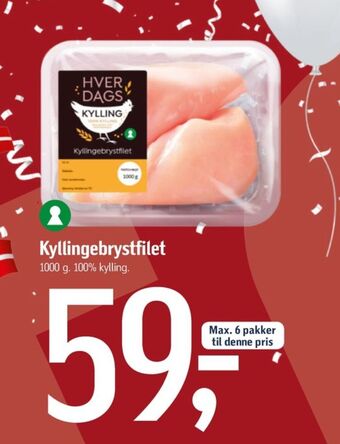 Føtex Ukendt kyllingebrystfilet tilbud