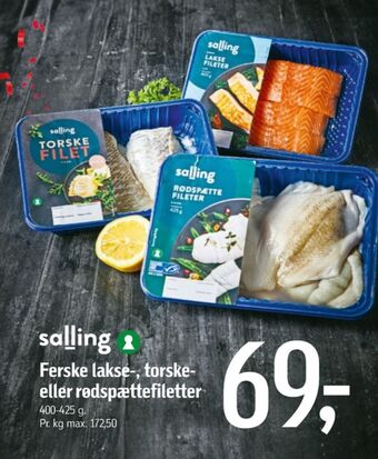 Føtex Salling rødspættefilet tilbud