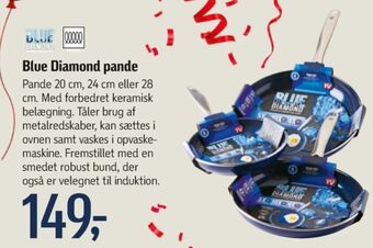 Føtex Blue diamond stegepande tilbud