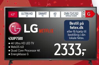 Føtex Lg tv tilbud