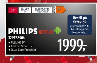 Føtex Philips tv tilbud