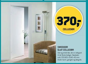 XL-BYG Swedoor dør tilbud