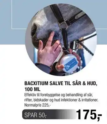 Land & Fritid Bacitium salve til sår og hud tilbud
