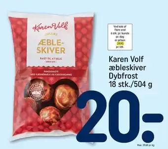REMA 1000 Æbleskiver 18 stk. tilbud