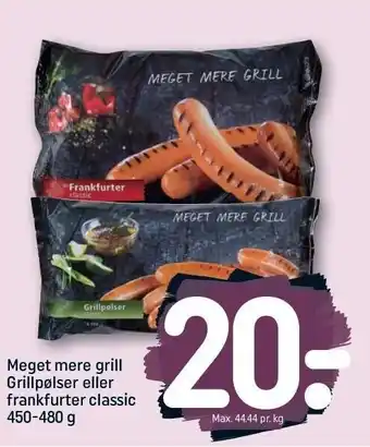 REMA 1000 Grillpølser eller frankfurter tilbud