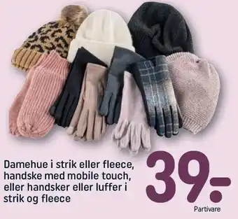 Huer eller handsker