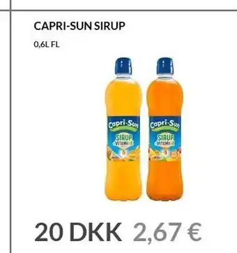 Nielsen's Discount Capri-sun sirup tilbud
