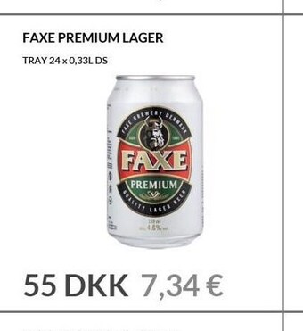 Nielsen's Discount Faxe premium lager tilbud