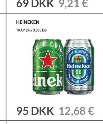 Nielsen's Discount Heineken tilbud