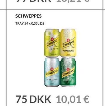 Nielsen's Discount Schweppes tilbud