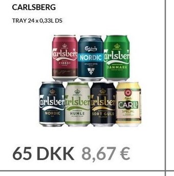 Nielsen's Discount Carlsberg tilbud