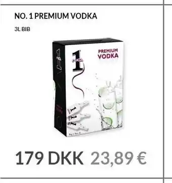 Nielsen's Discount No. 1 premium vodka tilbud