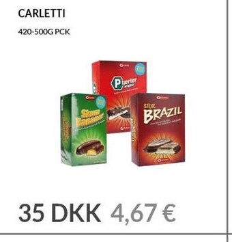 Nielsen's Discount Carletti tilbud