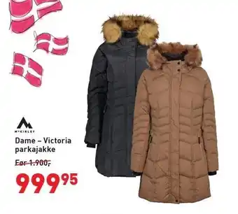 Intersport Dame - victoria parkajakke tilbud