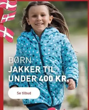Intersport Børne jakker til under 400 kroner. tilbud