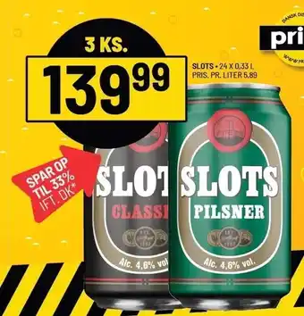 Priss Slots 3 ks. tilbud