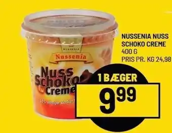 Nussenia nuss choko creme