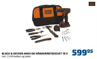 Davidsen Black&decker værktøjssæt tilbud