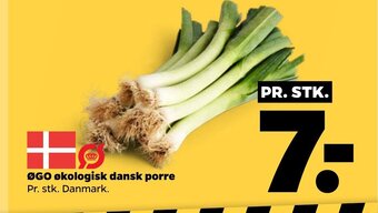 Netto Øgo økologisk dansk porre tilbud