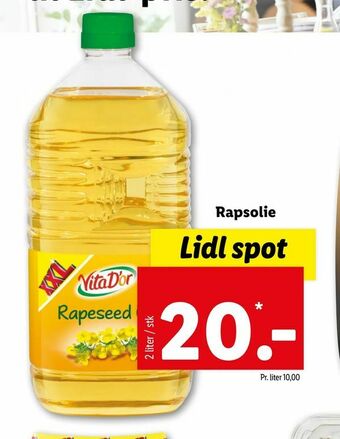Let-Køb Rapsolie tilbud