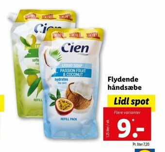 Flydende håndsæbe