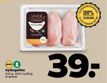 Netto Kyllingefilet tilbud
