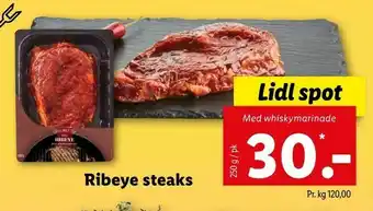 Let-Køb Ribeye steaks tilbud