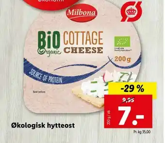 Let-Køb Økologisk hytteost tilbud