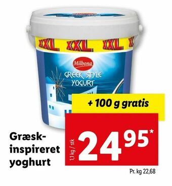 Let-Køb Græsk- inspireret yoghurt tilbud