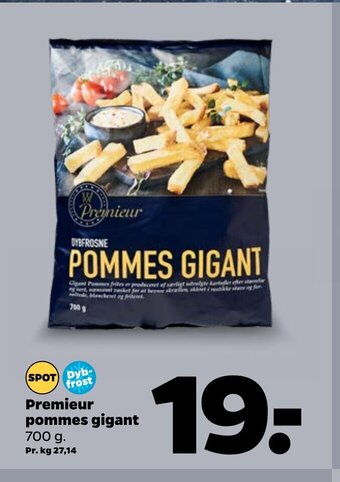 Netto Premieur pommes gigant tilbud